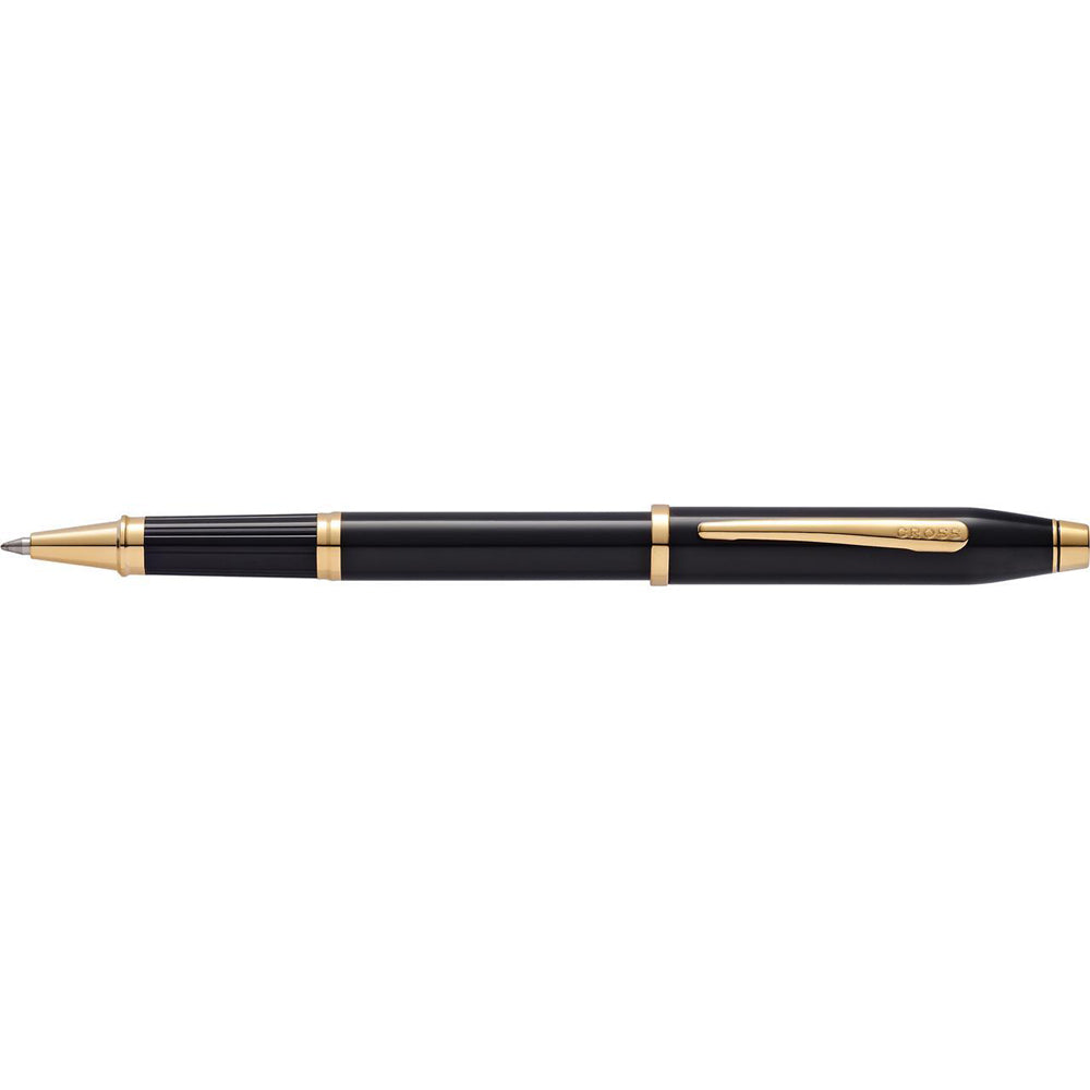 111598-cross-century-ii-synthetic-resin-ball-point-pen-23kt-black-lacquer