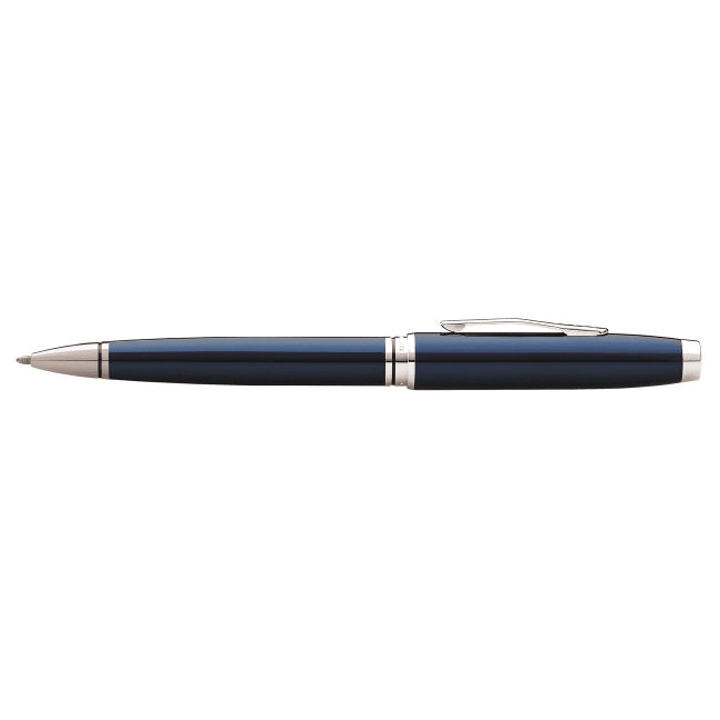 119298-cross-coventry-ball-point-pen-medium-nib-blue-lacquer-chrome