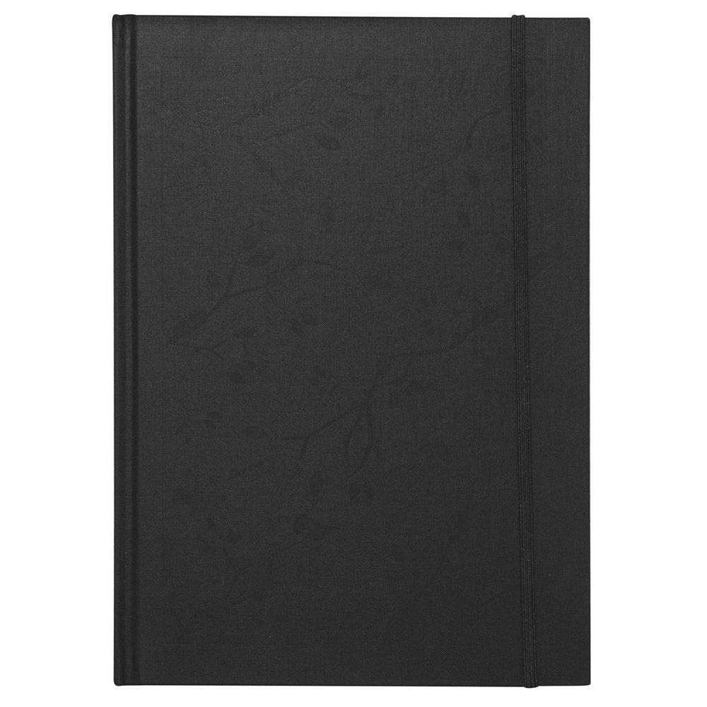 109142-lantern-studios-a4-journal-notebook-hardcover-stationery-foil-leaf-black