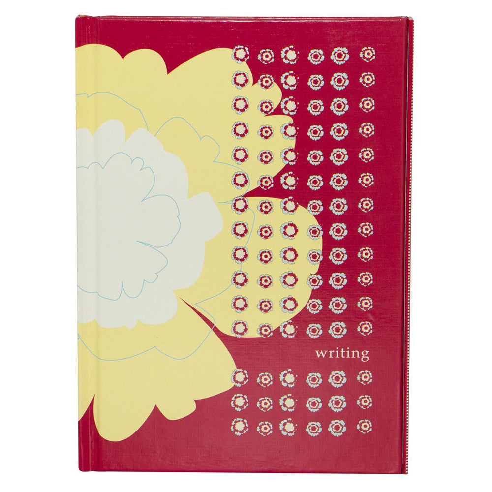 109165-lantern-studios-a5-journal-notebook-hardcover-stationery-magnetic-writ-flower