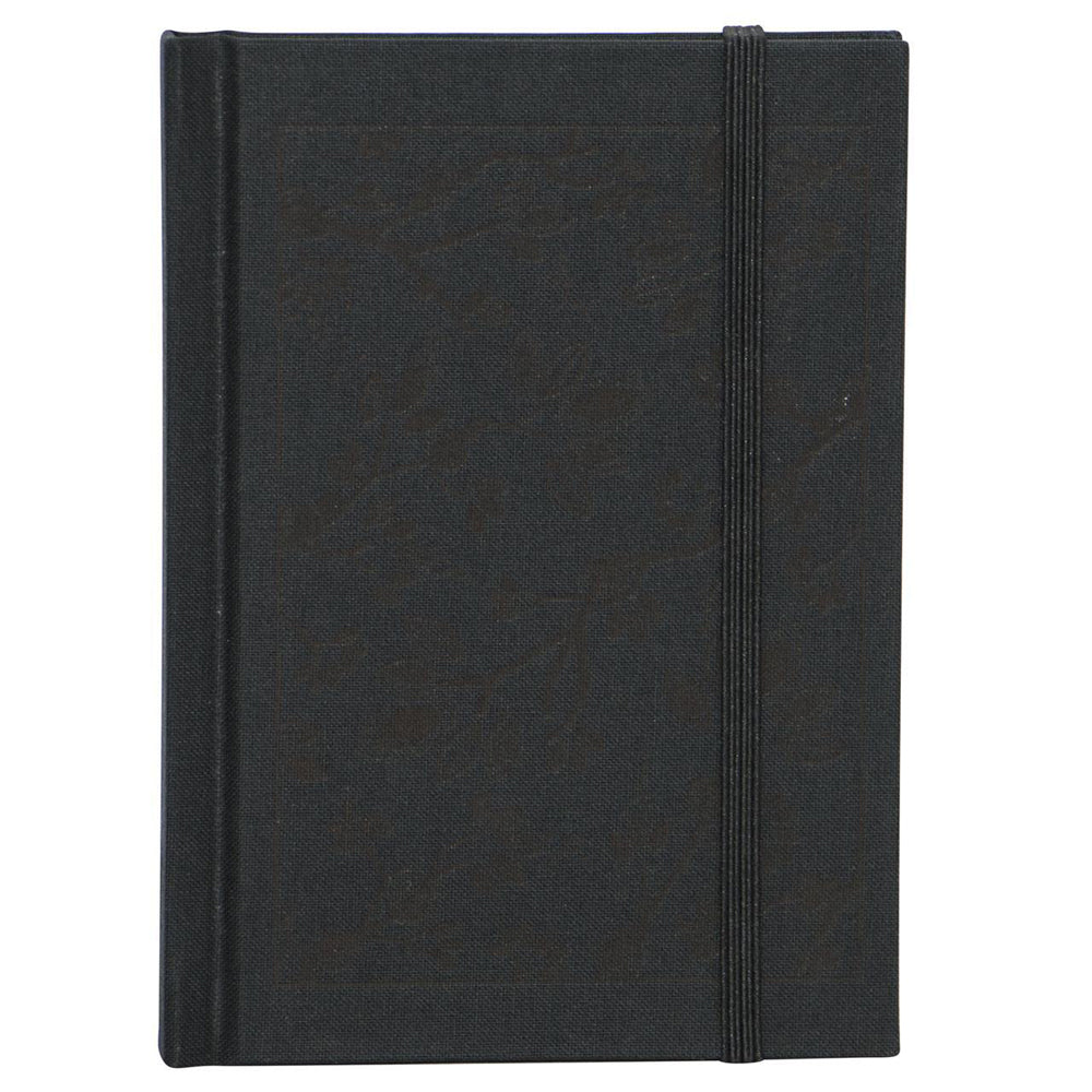 109169-lantern-studios-a6-journal-notebook-hardcover-stationery-foil-leaf-black
