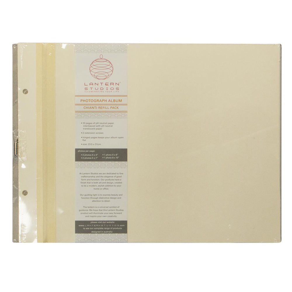 109213-10pc-lantern-studios-chianti-23x31-5cm-refill-paper-sheets-cream