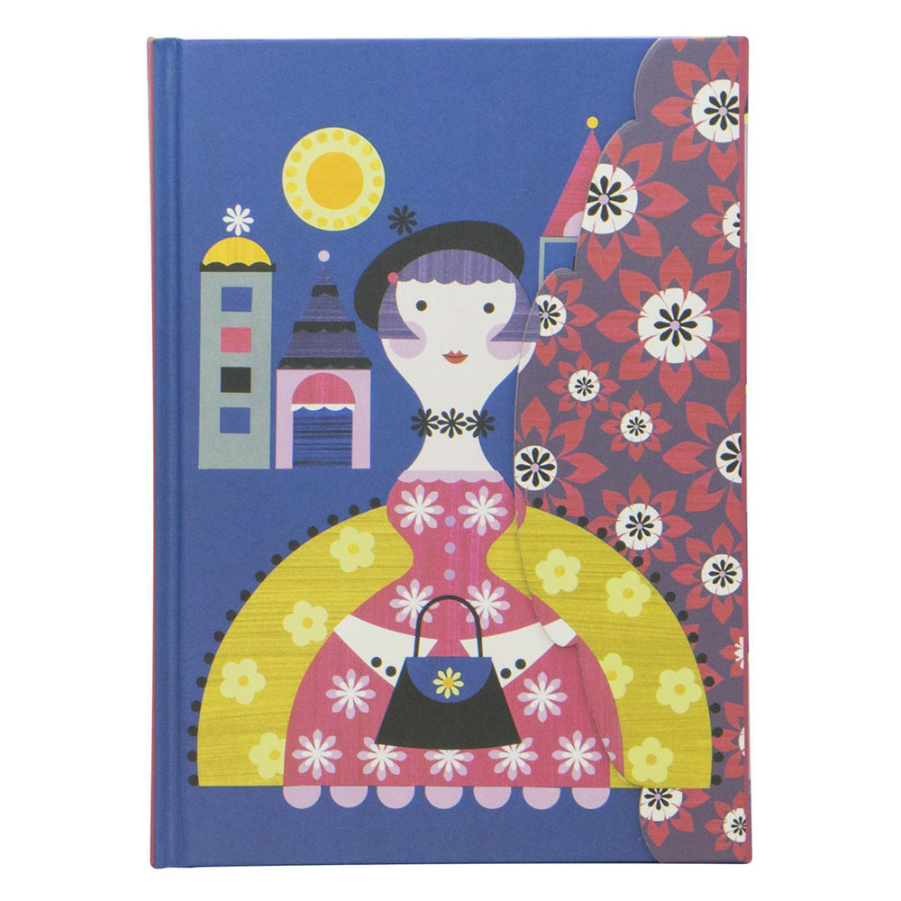 109391-lantern-studios-ellen-g-a5-journal-notebook-hardcover-french-lady