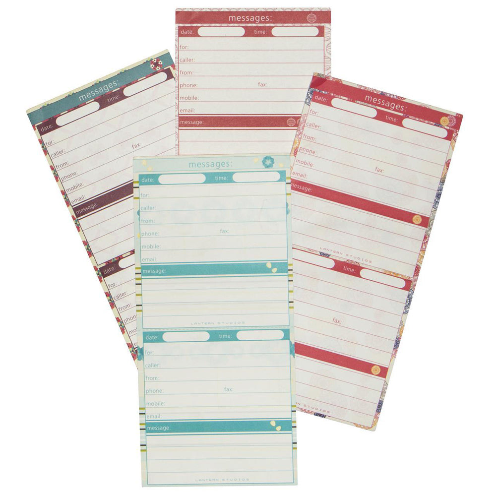 109281-4pc-lantern-studios-messages-pad-stationery-assorted