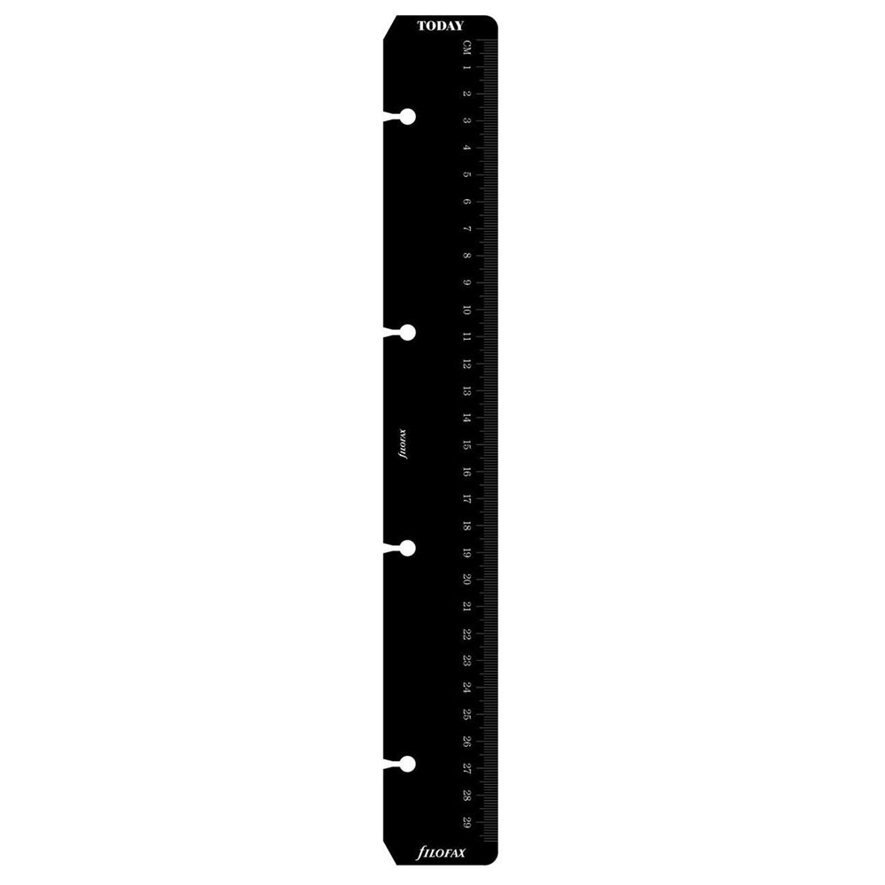108444-filofax-30cm-a4-ruler-page-marker-memo-insert-black