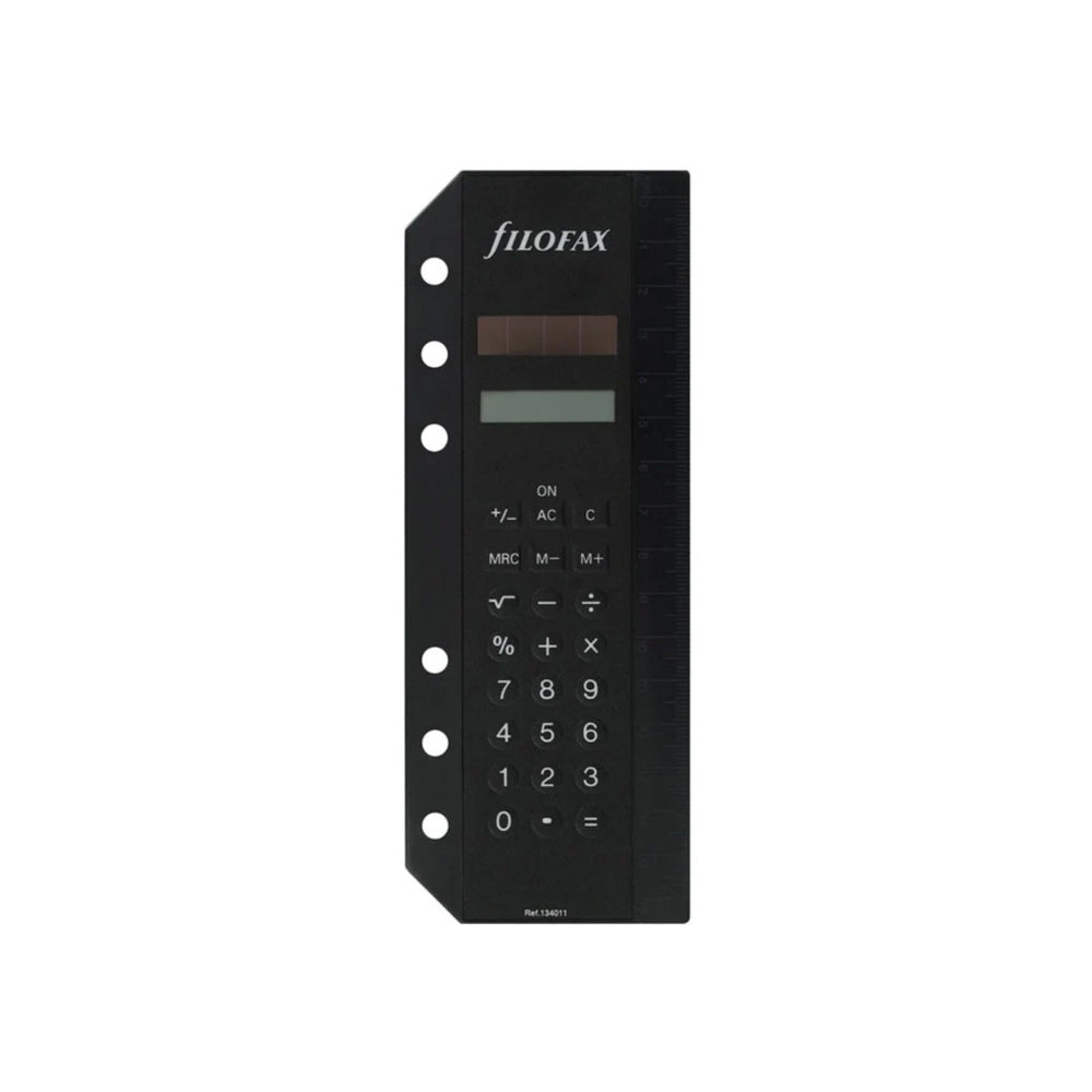 108786-filofax-17cm-solar-powered-calculator-organiser-accessory-black