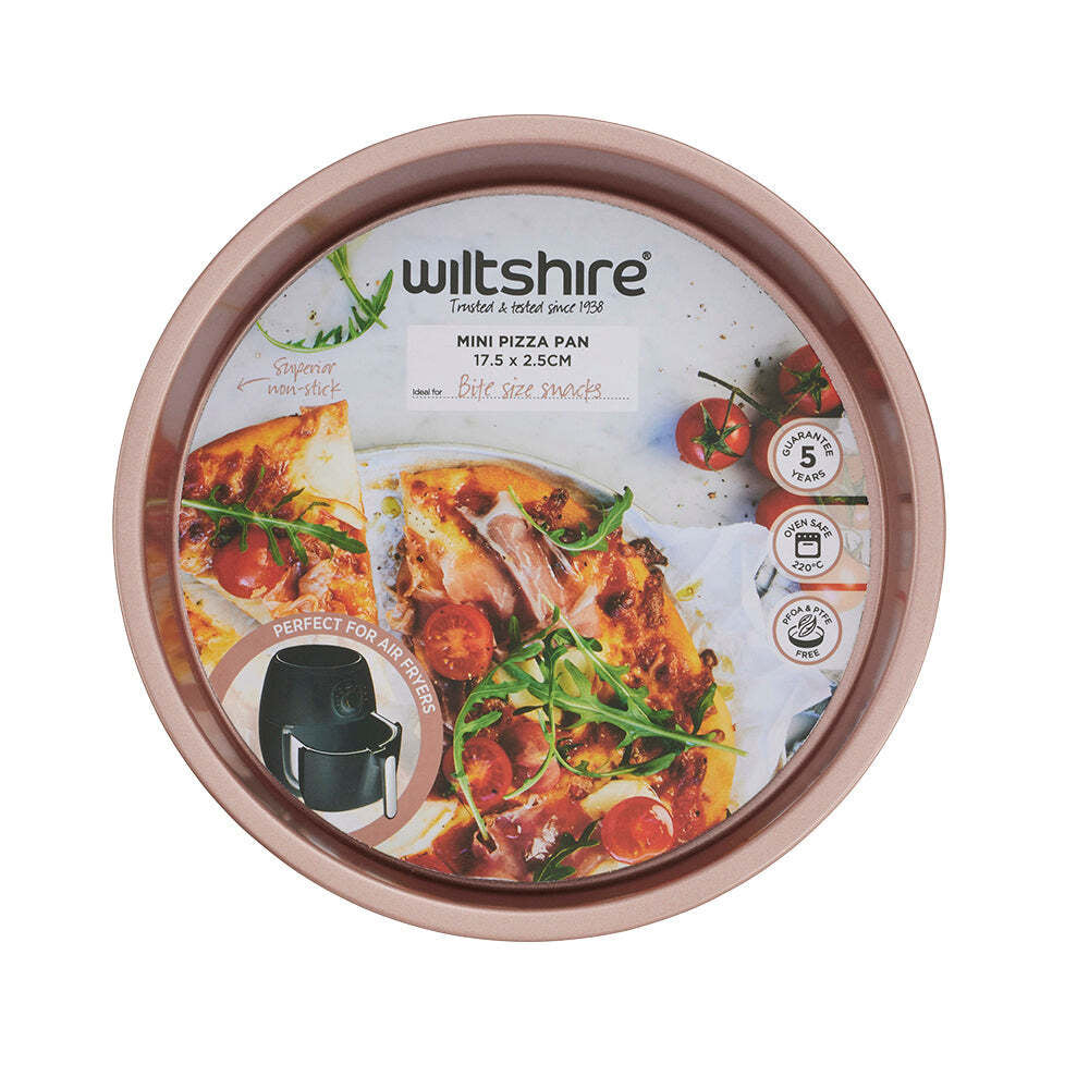 40877-wiltshire-rose-gold-mini-non-stick-pizza-pan-17-5x2-5cm