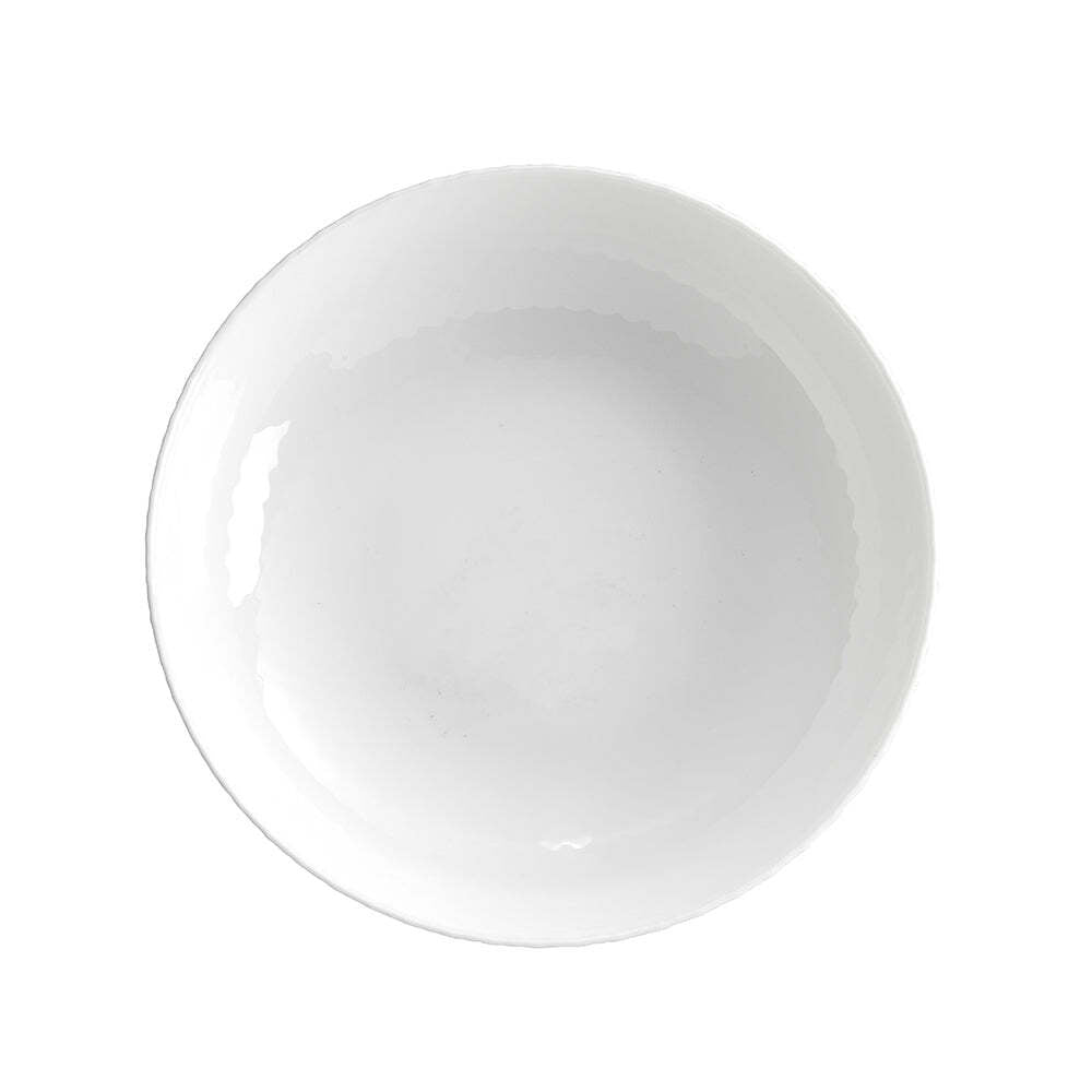 51085-wiltshire-diamond-white-glass-textured-flat-bowl-20cm