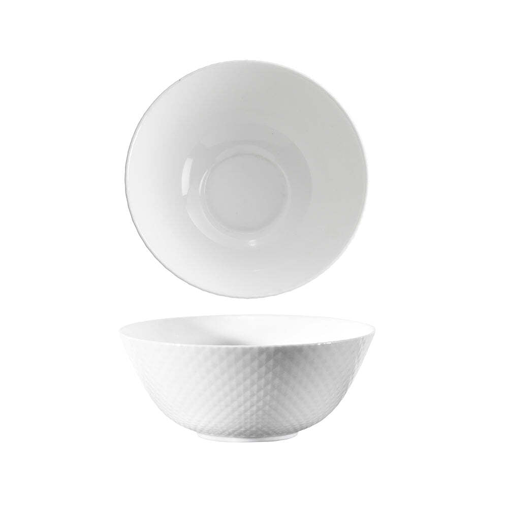 51086-wiltshire-diamond-white-glass-textured-noodle-bowl-18cm