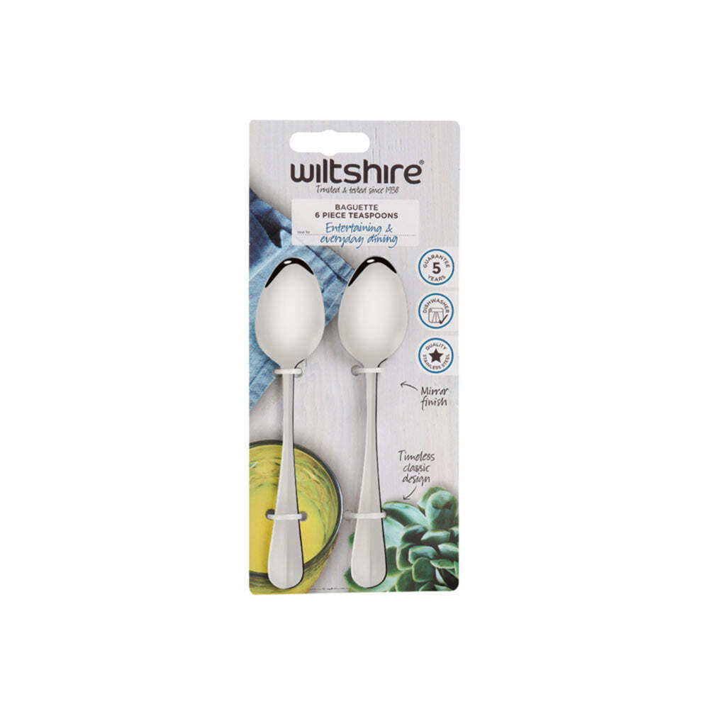 50573-6pc-wiltshire-baguette-tea-spoons-kitchen-utensils-set