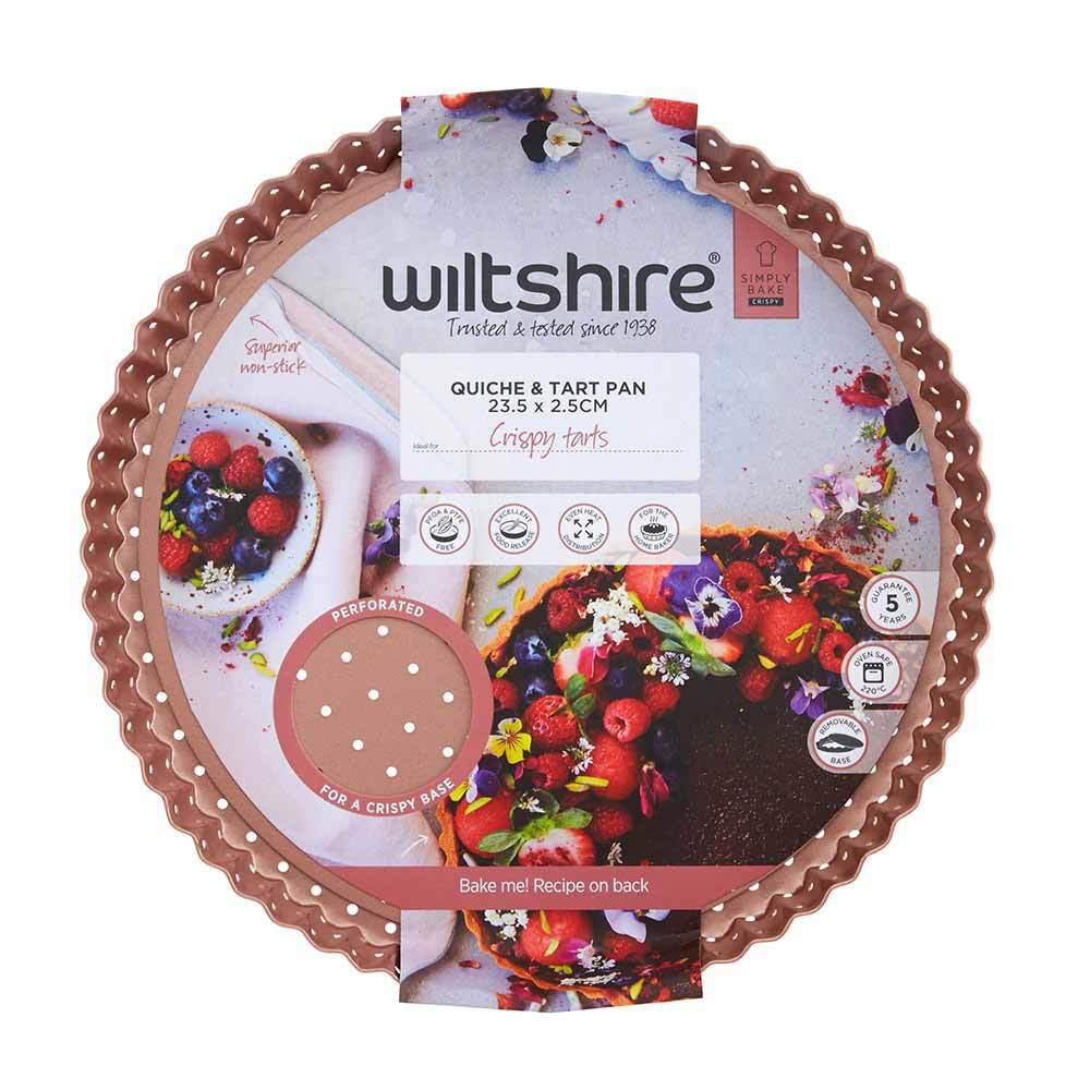 40720-wiltshire-rose-gold-non-stick-perforated-quiche-baking-tin-23-5cm