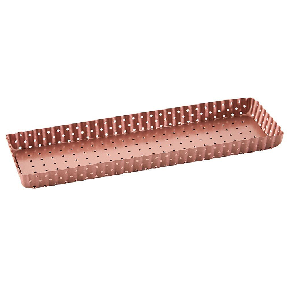 40719-wiltshire-rose-gold-non-stick-perforated-rectangular-tart-pan-34-5x10-5cm