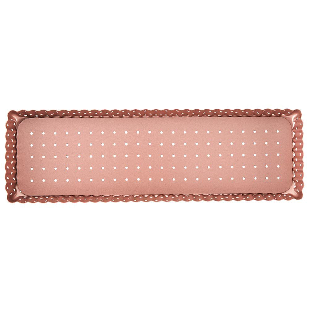 40719-wiltshire-rose-gold-non-stick-perforated-rectangular-tart-pan-34-5x10-5cm