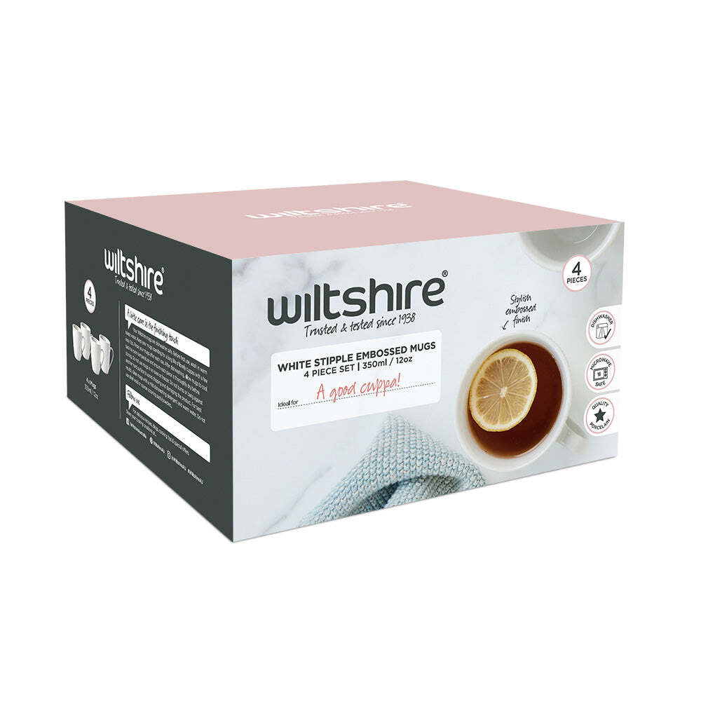 51080-4pc-wiltshire-white-stipple-embossed-mugs-cup-set-350ml