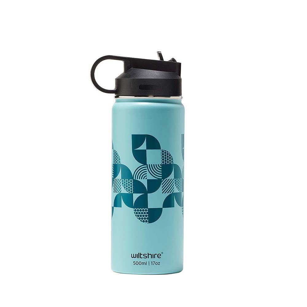 48181-wiltshire-insulated-wide-stainless-steel-drinking-water-bottle-aqua-500ml