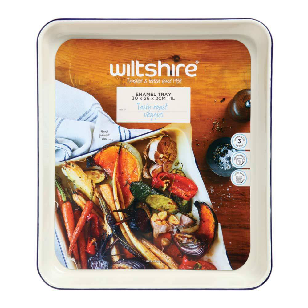 40384-wiltshire-porcelain-enamel-baking-dish-tray-30x26x2cm