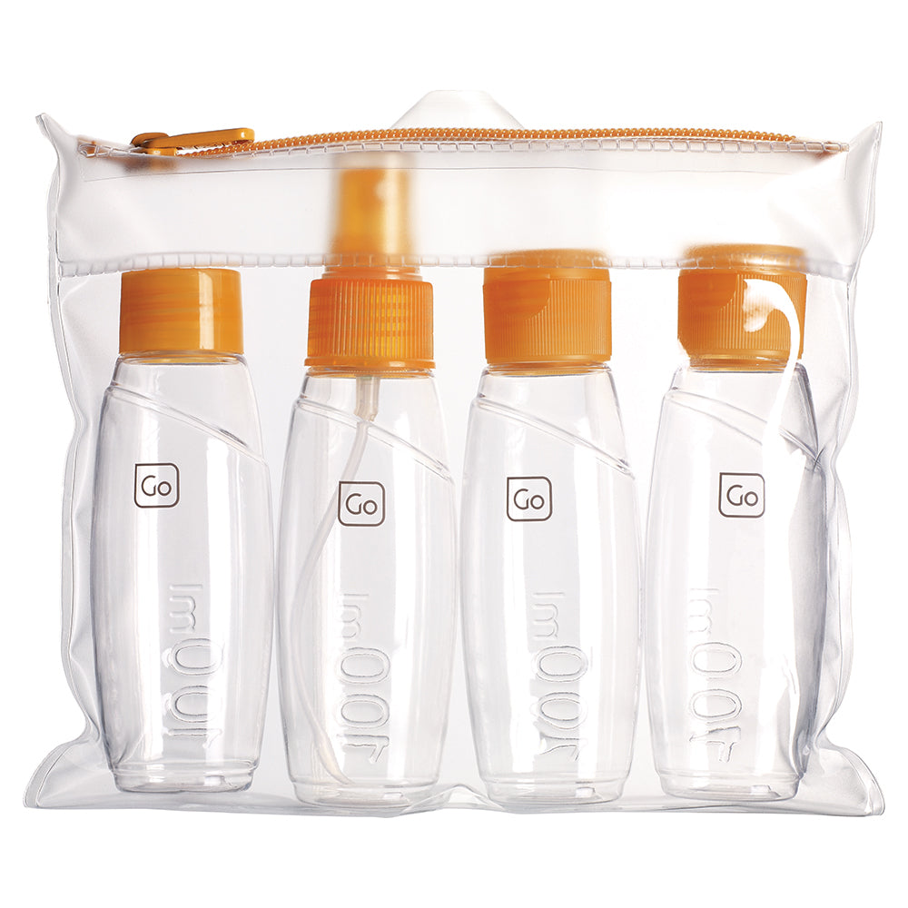 658-4pc-go-travel-100ml-cabin-bottle-set-orange-clear