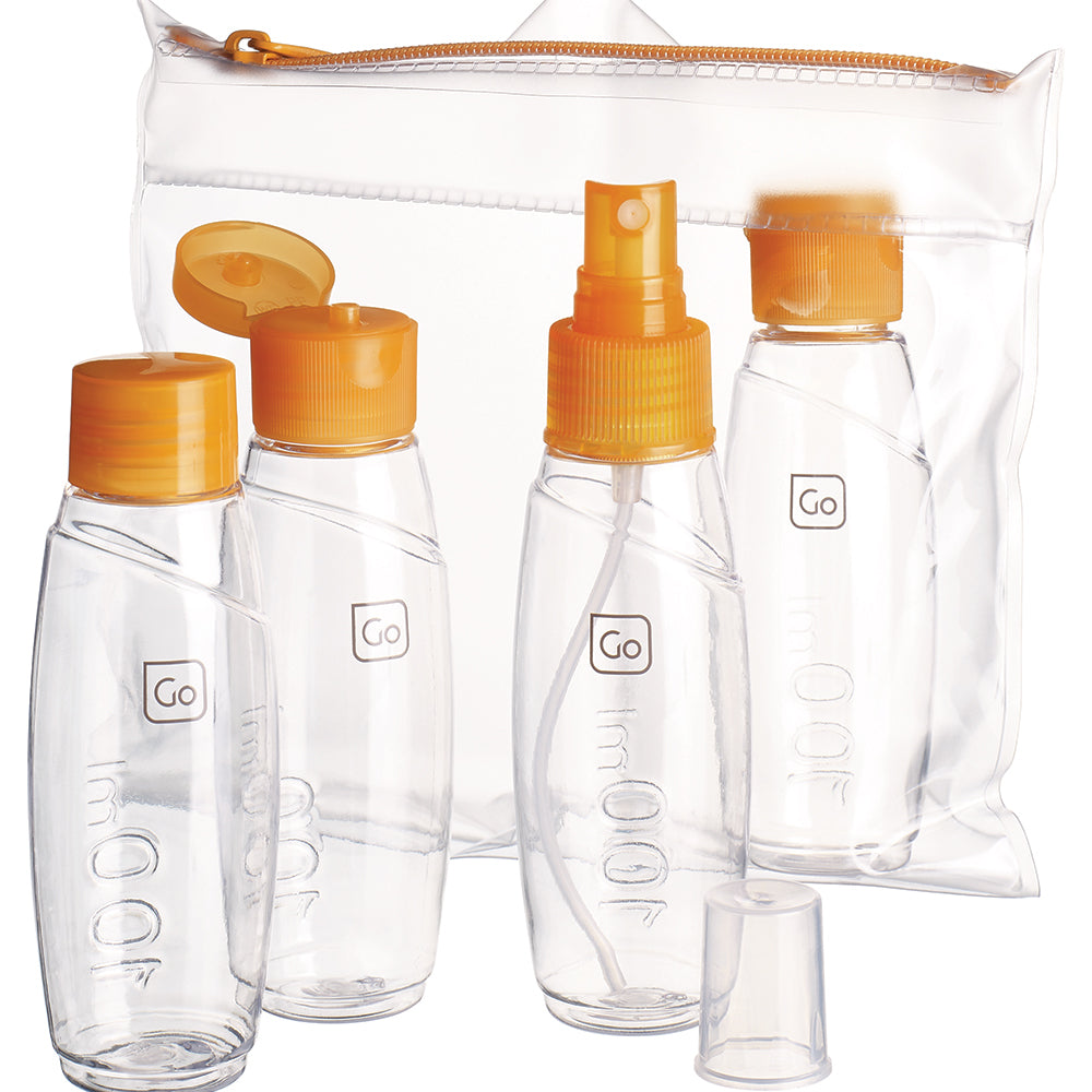 658-4pc-go-travel-100ml-cabin-bottle-set-orange-clear