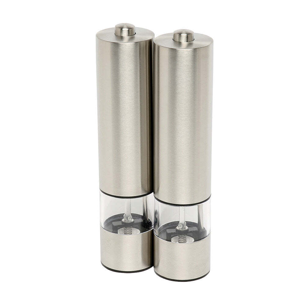 48068-2pc-wiltshire-electric-stainless-steel-salt-pepper-grinder-mill-set-22cm