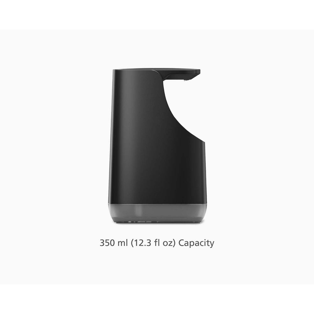 70602-joseph-joseph-slim-compact-350ml-9cm-soap-pump-manual-dispenser-matt-black