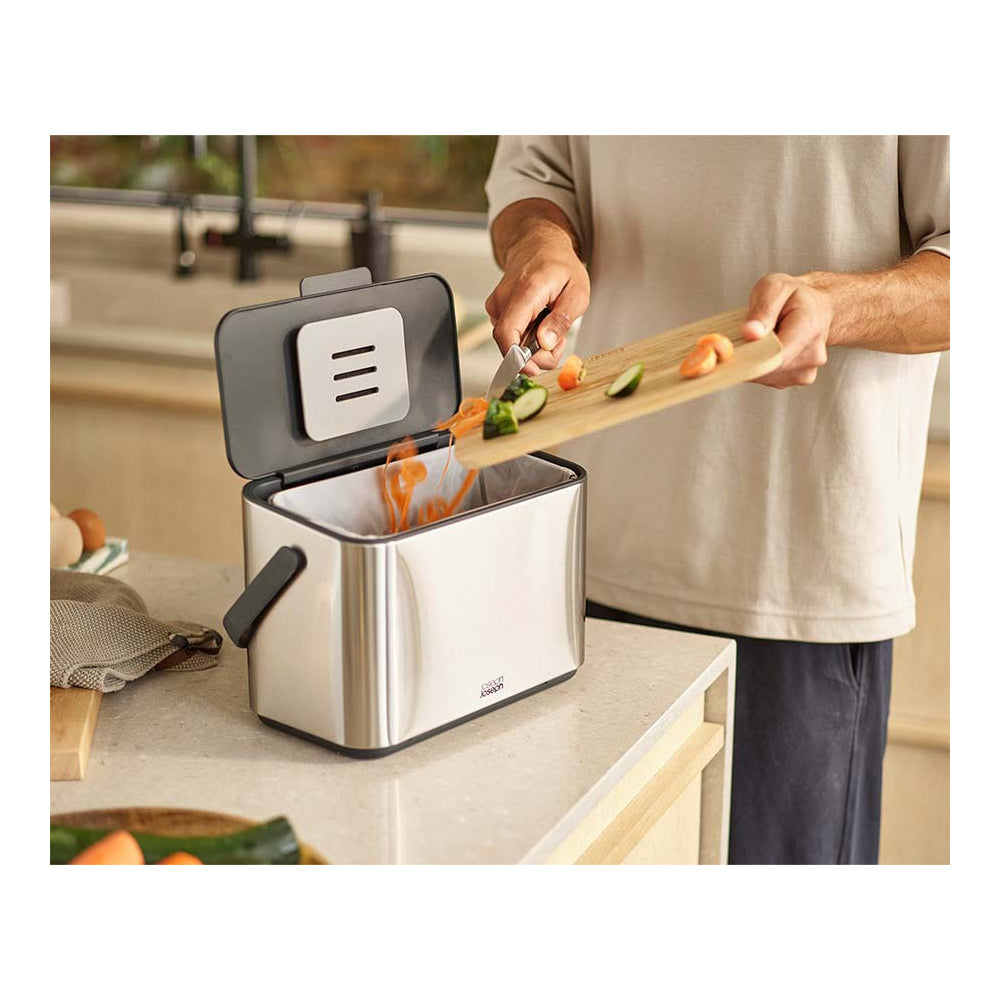 30145-joseph-joseph-collect-4l-30cm-s-s-food-waste-caddy-grey