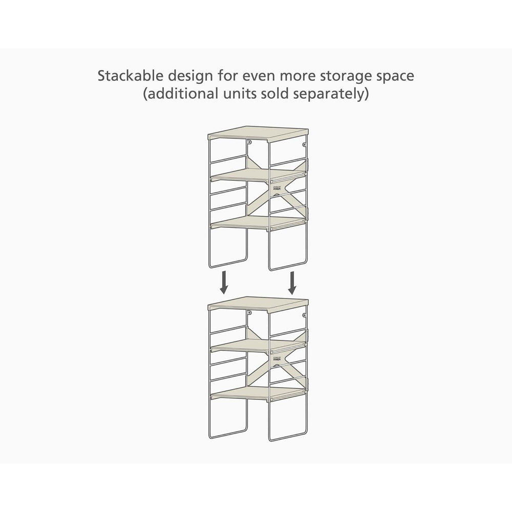 55008-joseph-joseph-level-adjustable-single-shoe-rack-steel-51cm-ecru