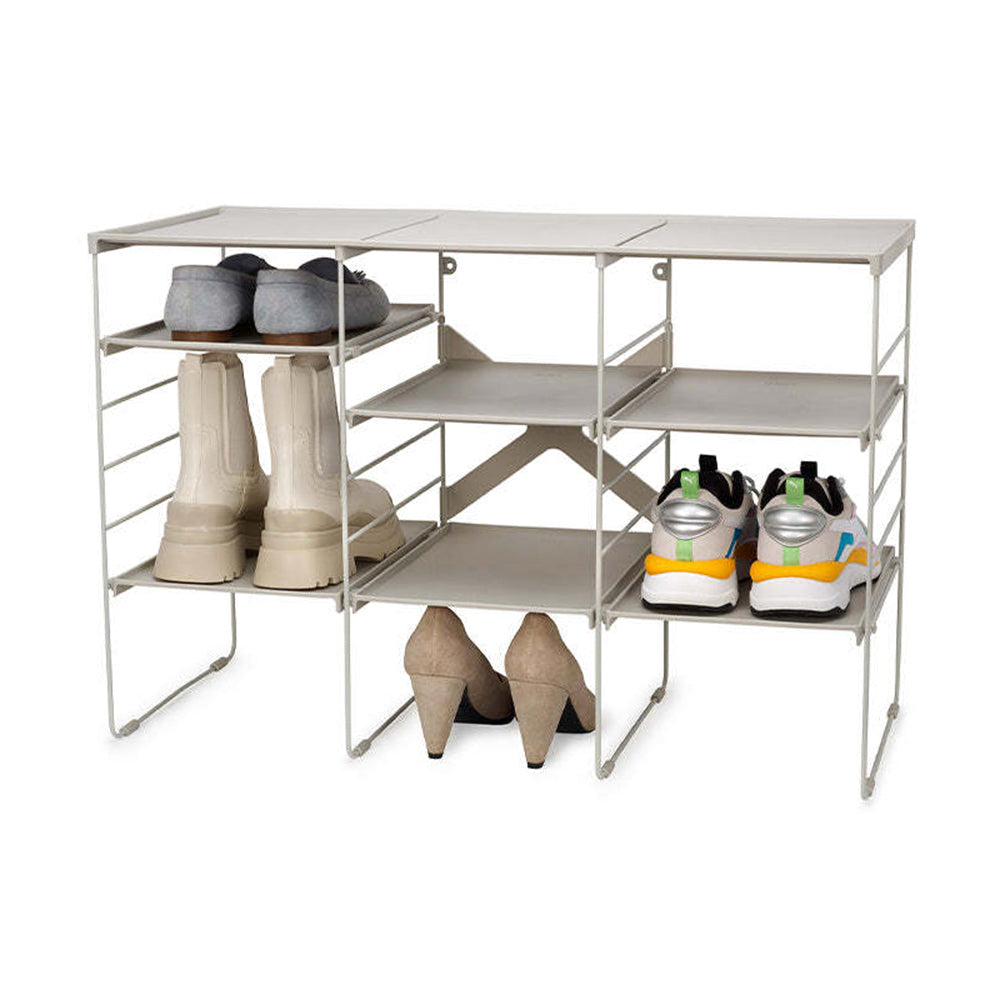 55009-joseph-joseph-level-plus-adjustable-triple-shoe-rack-51cm-ecru