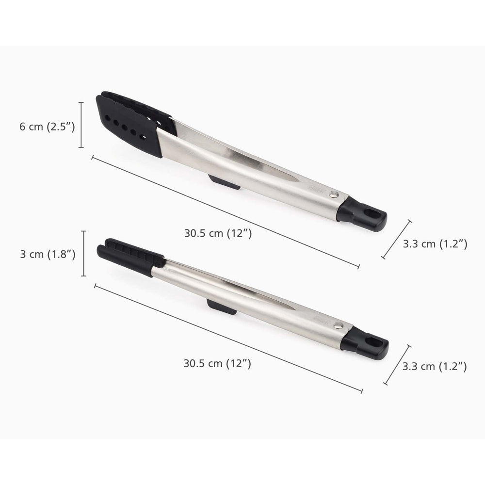 10573-2pc-joseph-joseph-elevate-fusion-silicone-stainless-steel-tong-set-31cm