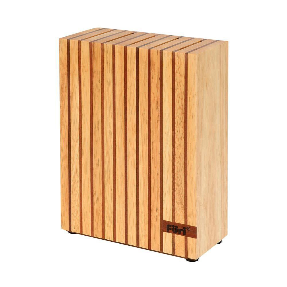 41348-furi-pro-5-slot-wood-knife-block-kitchen-utensil-holder