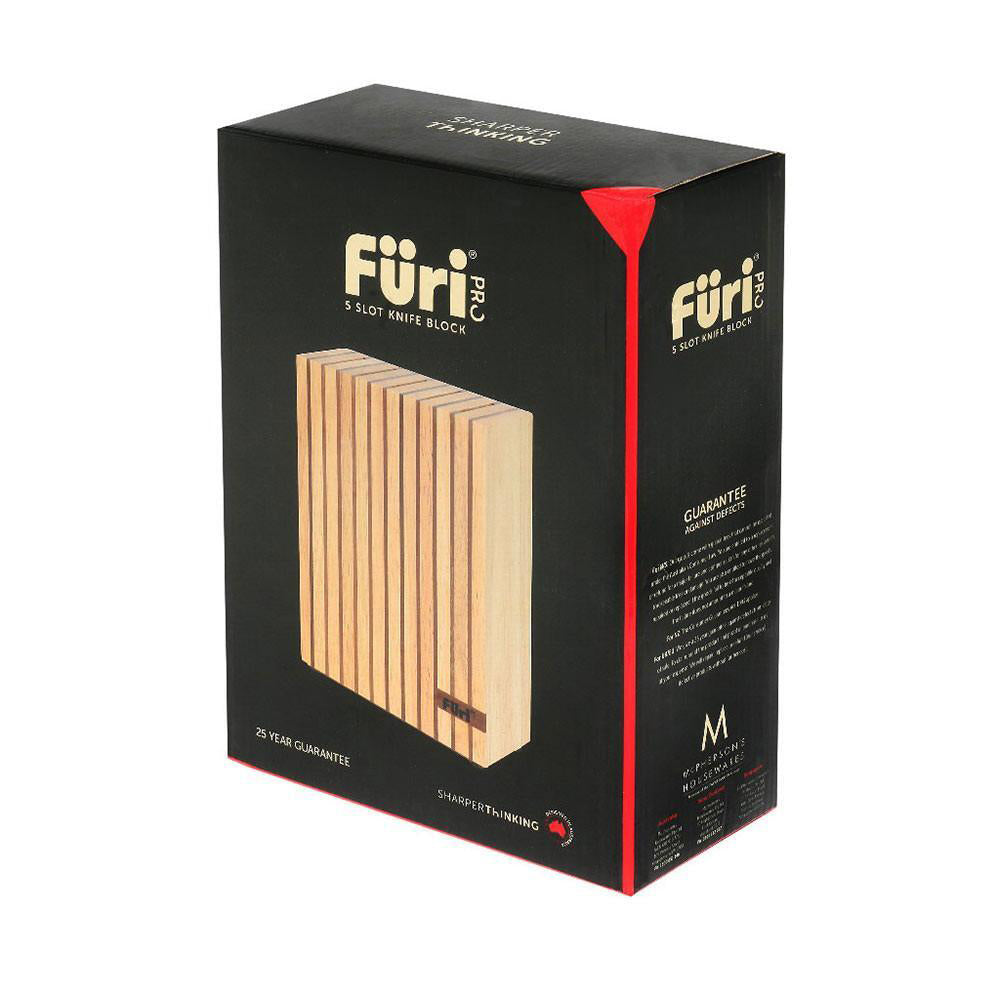41348-furi-pro-5-slot-wood-knife-block-kitchen-utensil-holder