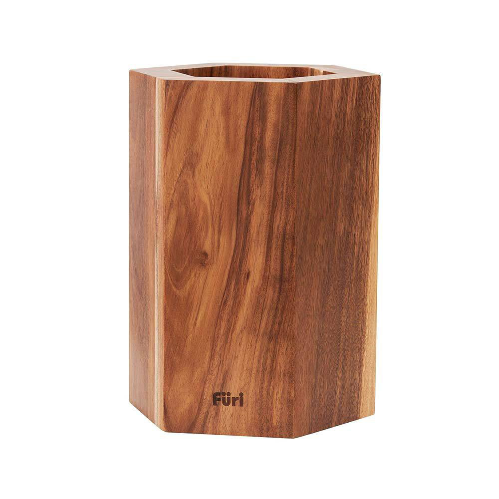 41456-furi-pro-magnetic-hexagonal-knife-block-acacia-brown