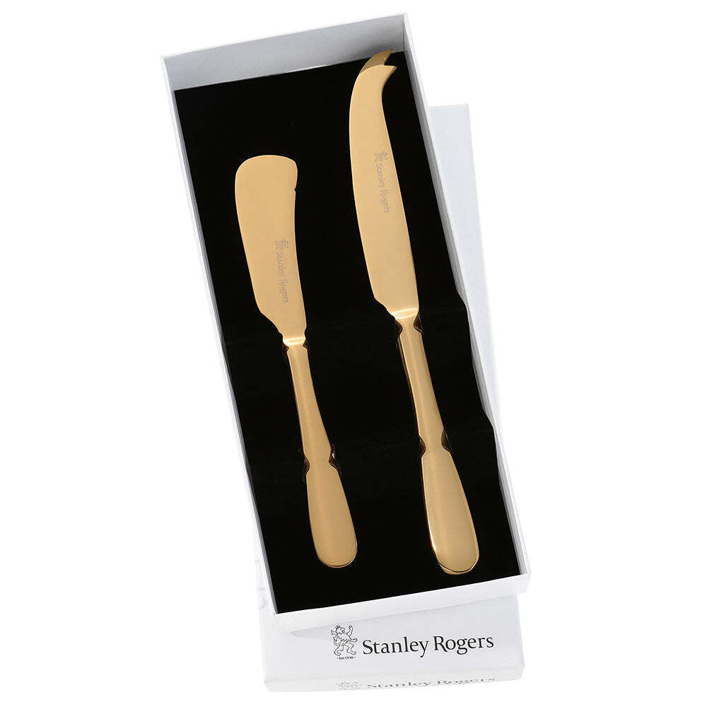 50906-2pc-stanley-rogers-albany-champagne-gold-cheese-knives-set
