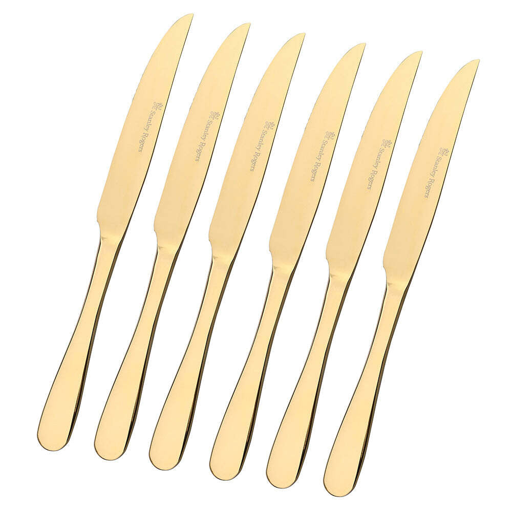 50904-stanley-rogers-albany-champagne-gold-steak-knives-6pc-set