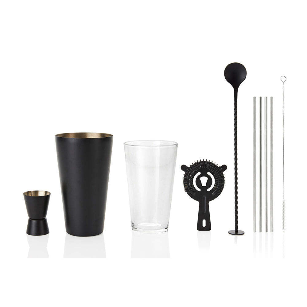 44080-stanley-rogers-stainless-steel-cocktail-set-10pc-matte-black-set