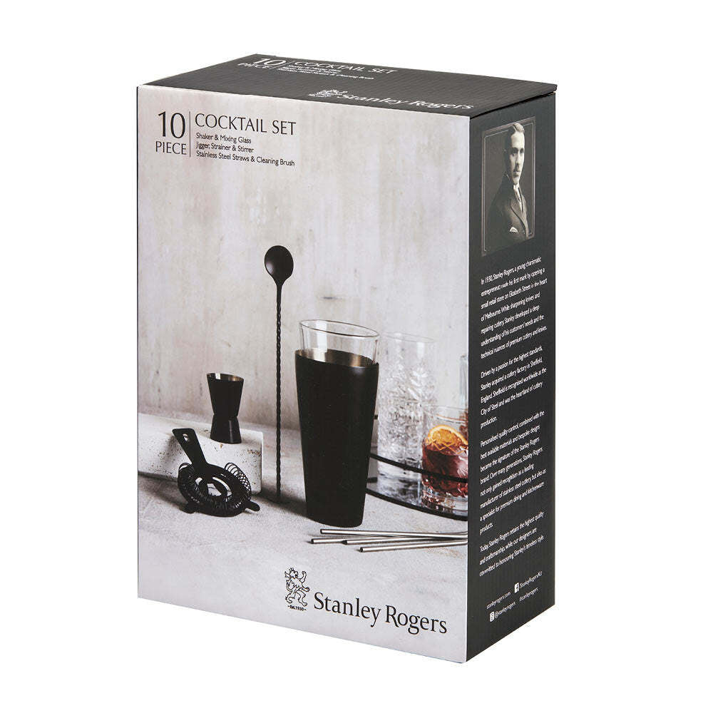 44080-stanley-rogers-stainless-steel-cocktail-set-10pc-matte-black-set
