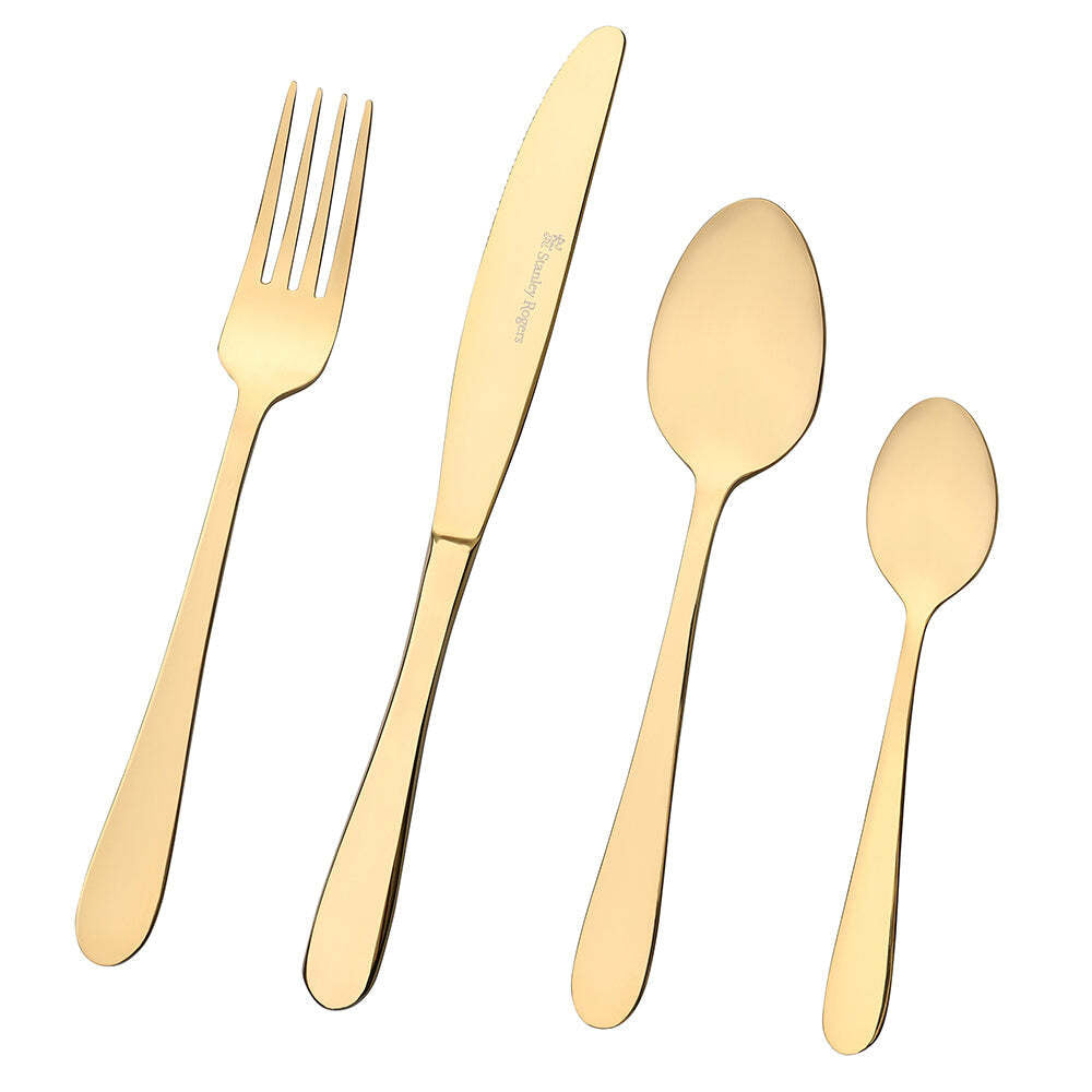 50964-stanley-rogers-albany-champagne-gold-16pc-cutlery-family-dinner-set
