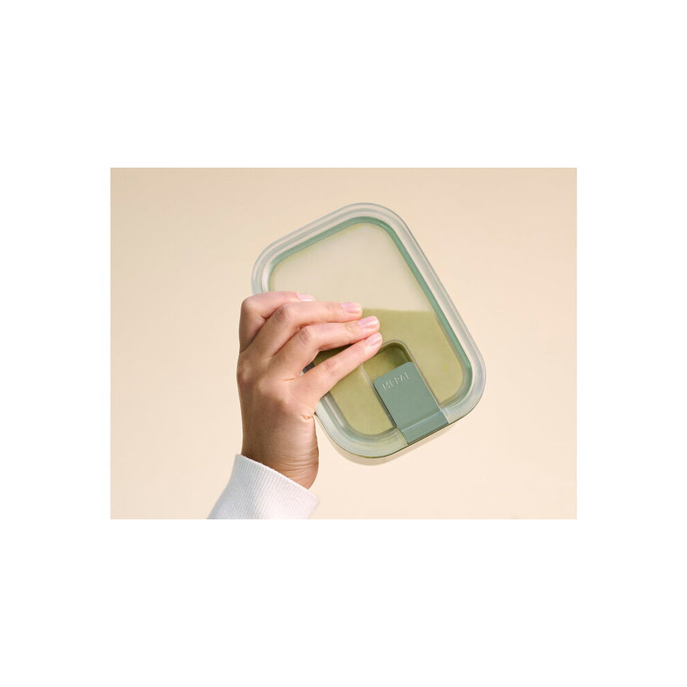 106154032500m-mepal-food-storage-box-w-easyclip-lid-rectangle-450ml-nordic-white