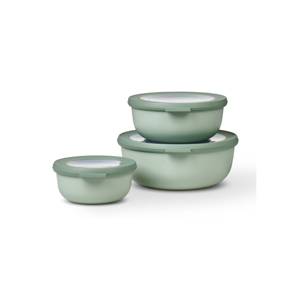 106230094700m-3pc-mepal-cirqula-food-bowl-w-lid-set-round-350ml-750ml-1-25l-nordic-sage