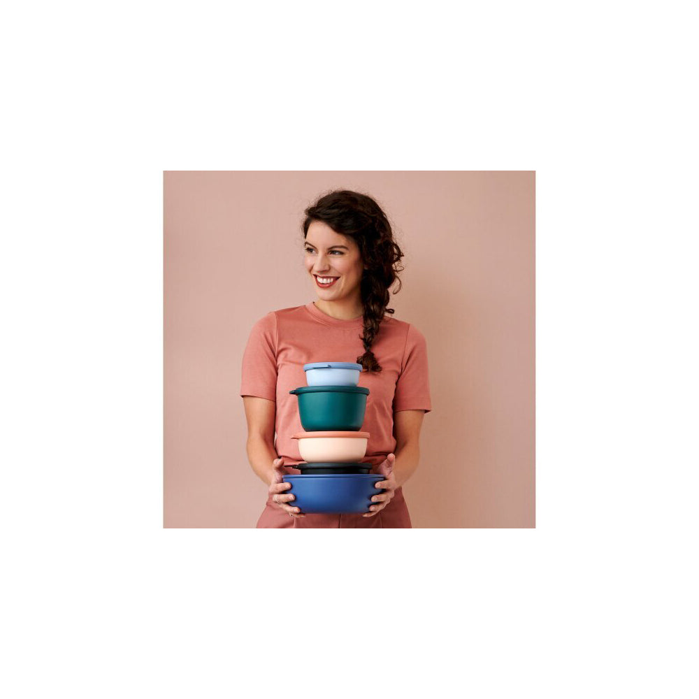 106231094700m-3pc-mepal-cirqula-food-bowl-w-lid-set-round-500ml-1l-2l-nordic-sage