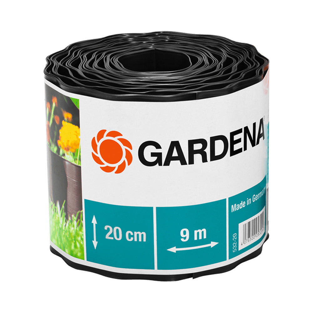 900846901-gardena-plastic-outdoor-garden-bed-decorative-edging-20cm-x-9m