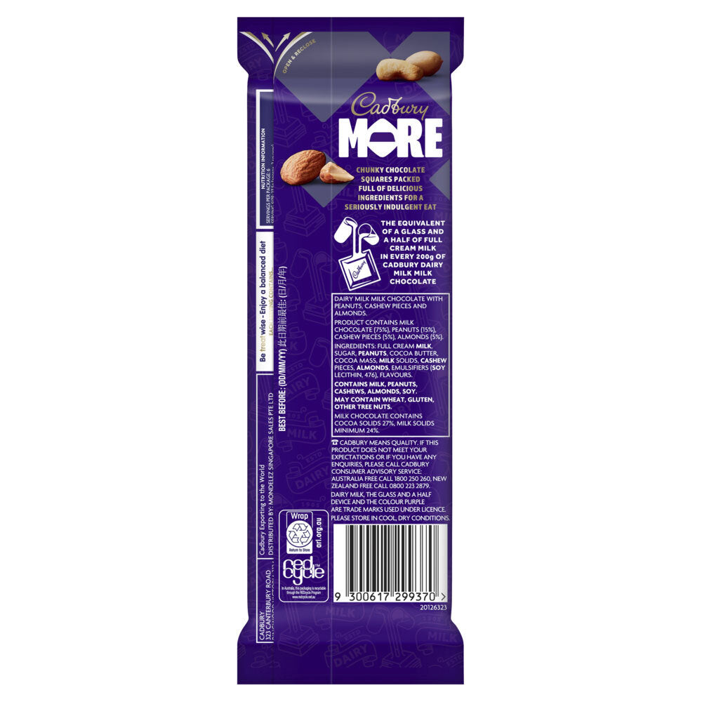 4279481-11pc-cadbury-dairy-milk-mixed-nuts-165g-chocolate-confectionery