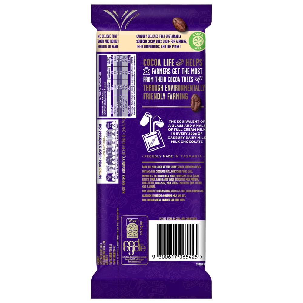 4052723-14pc-cadbury-dairy-milk-packed-w-crunchie-chocolate-180g