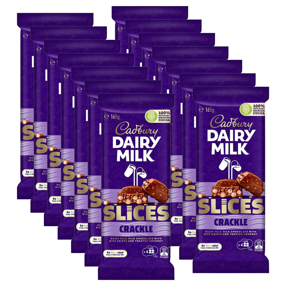 4302612-14pc-cadbury-dairy-milk-choc-crackle-165g-chocolate-confectionery