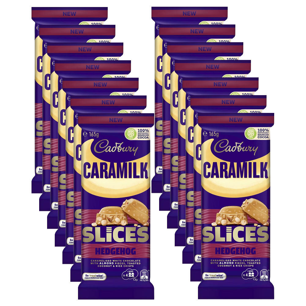 4305167-14pc-cadbury-caramilk-hedgehog-slice-165g-chocolate-confectionery