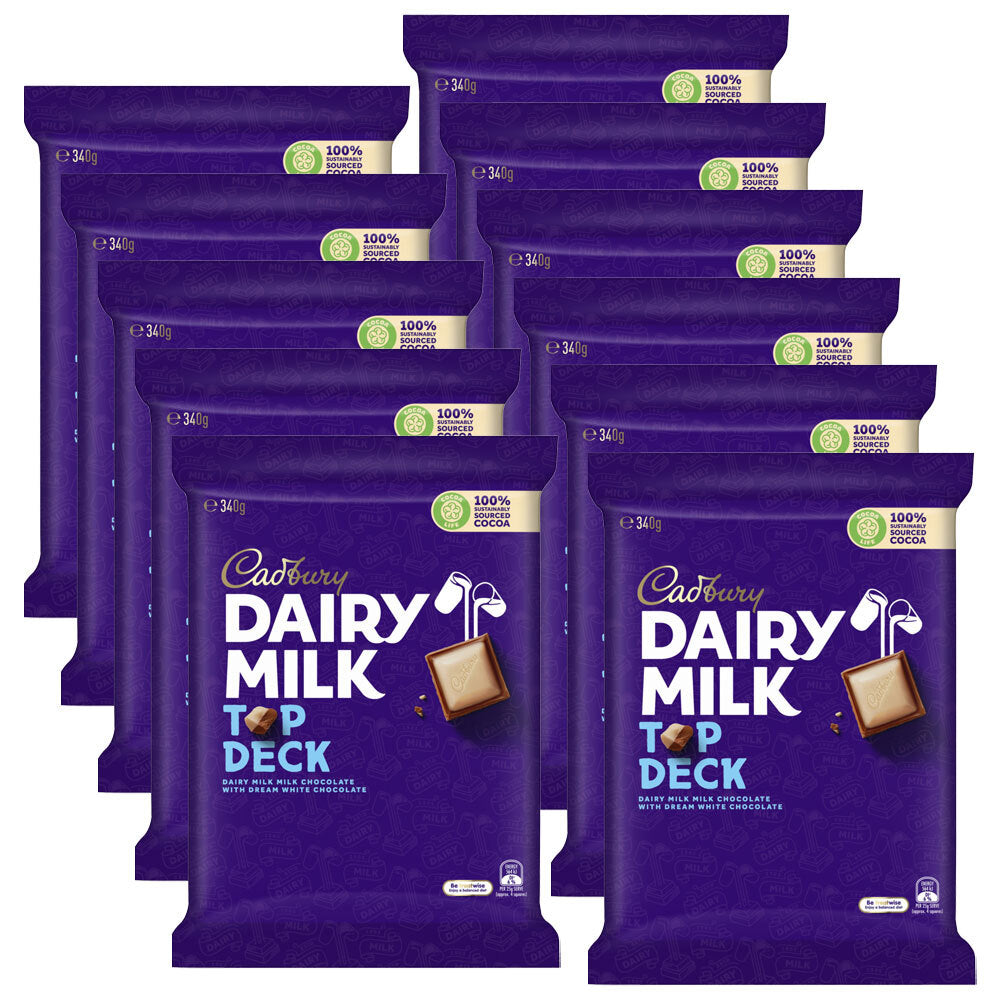 4259005-11pc-cadbury-dairy-milk-top-deck-block-340g-chocolate-confectionery