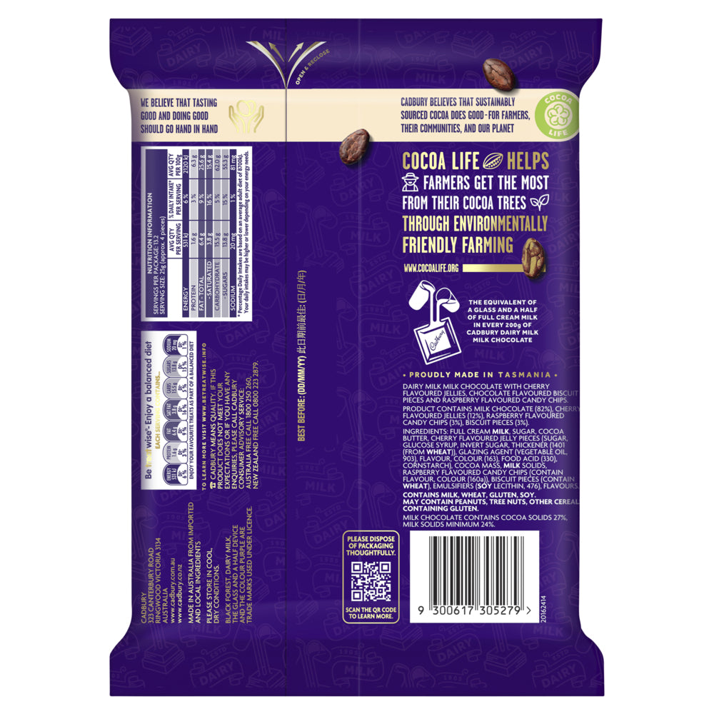 4308794-10pc-cadbury-dairy-milk-raspberry-black-forest-330g-chocolate-confectionery