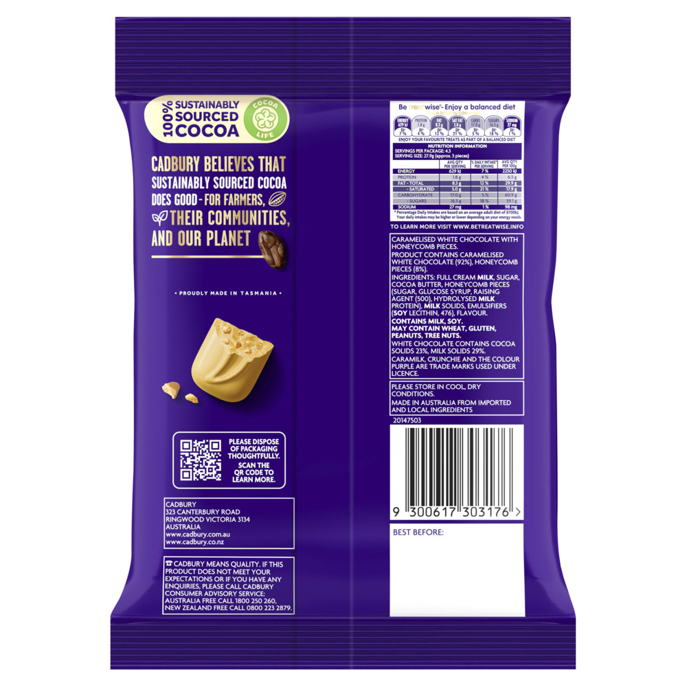 4304111-14pc-cadbury-caramilk-crunchie-bites-120g-chocolate-confectionery