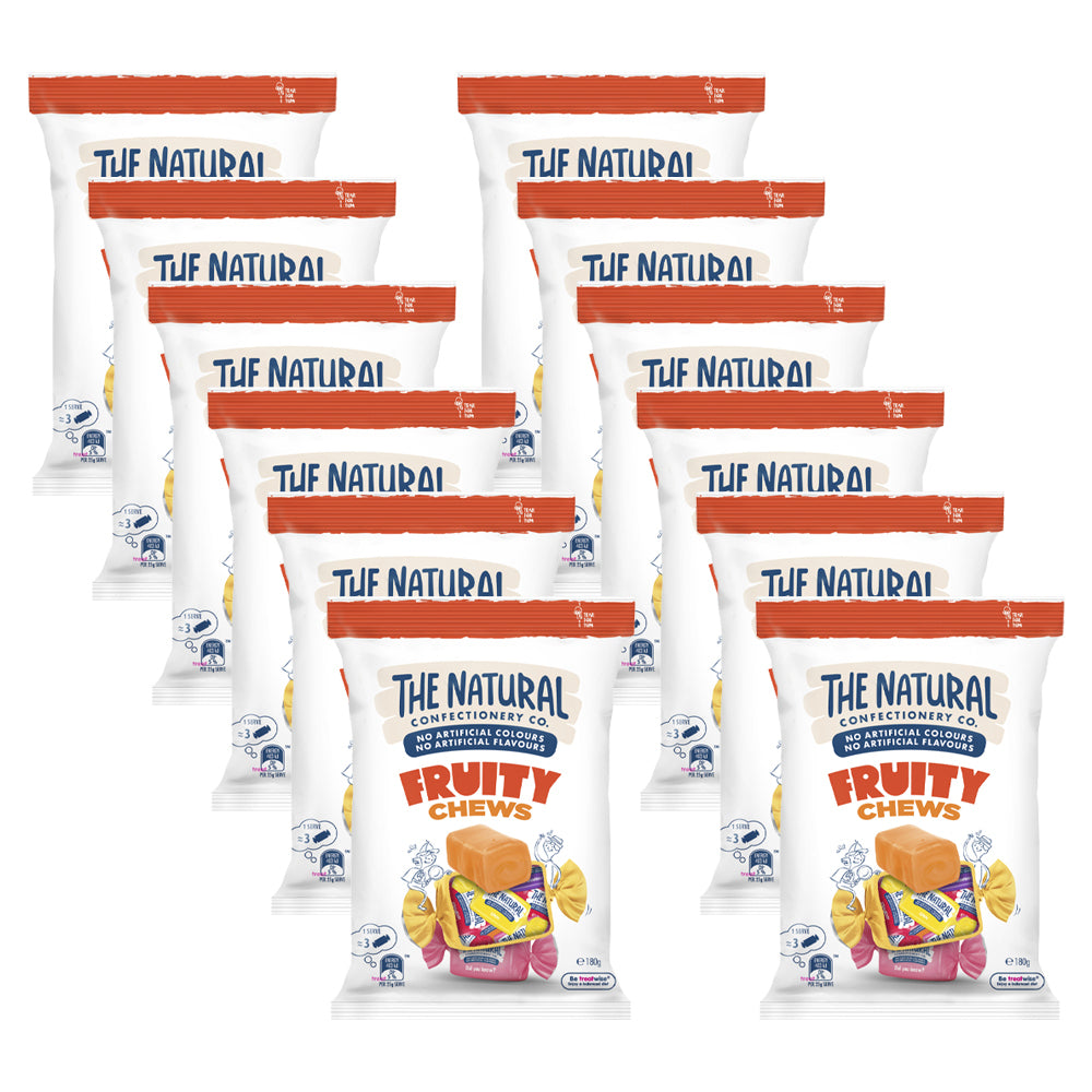 4303632-12pc-the-natural-confectionery-co-chews-fruity-mix-180g