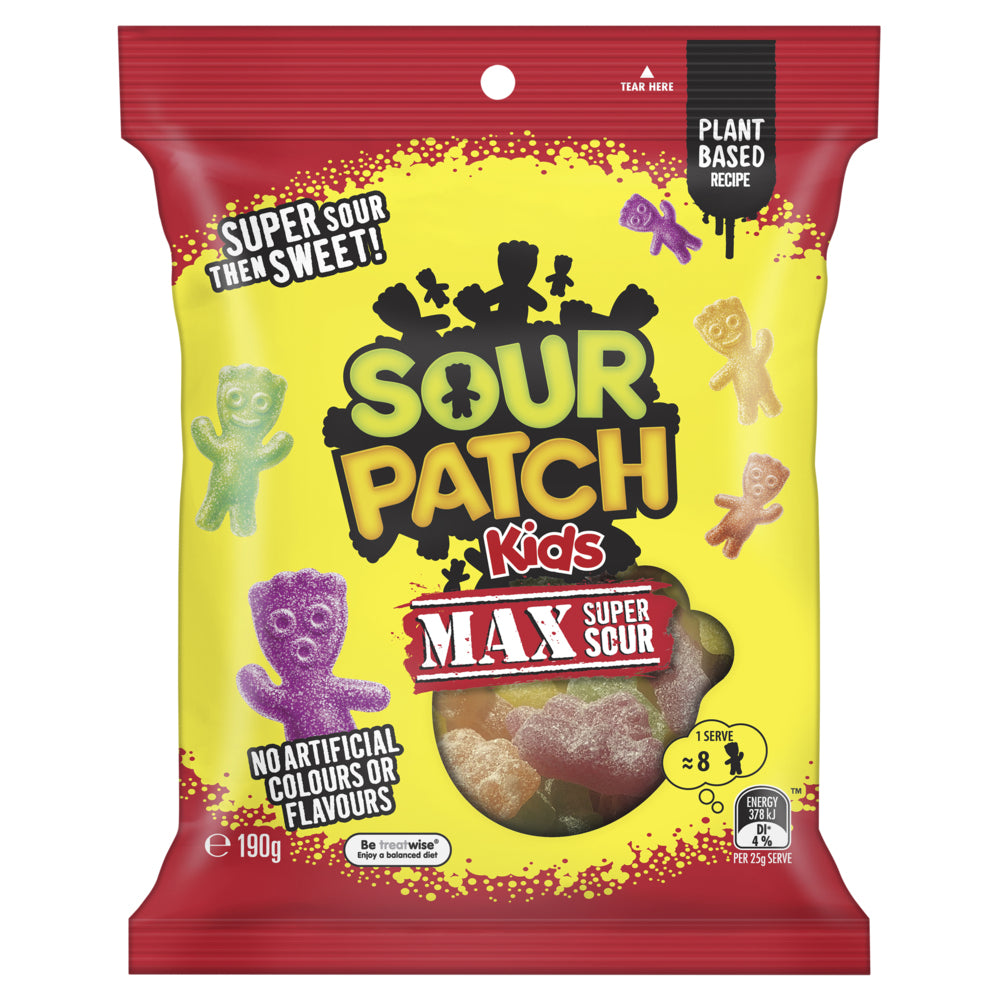 4303680-20pc-sour-patch-max-190g-sweets-jelly-lollies-confectionery