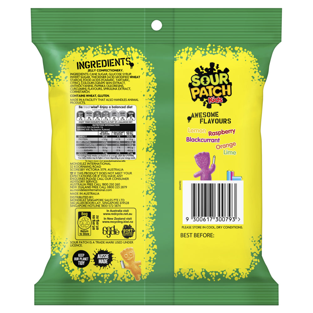 4303679-20pc-sour-patch-kids-190g-sweets-jelly-lollies-confectionery